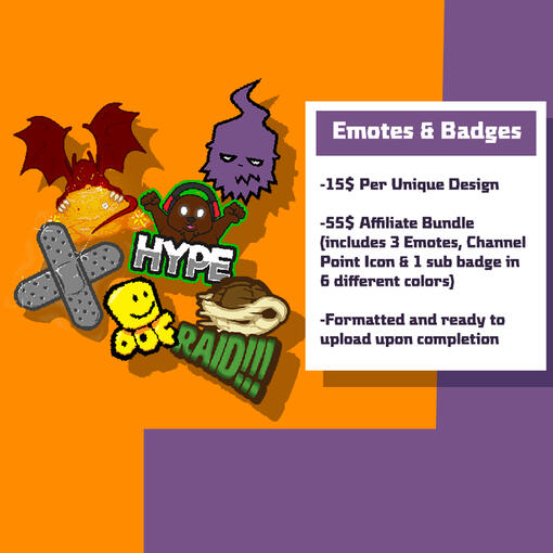 Emotes and Sub Badges